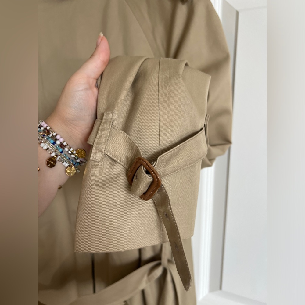 Vintage Burberry Long Kensington Heritage Trench Coat Wool Liner Men’s 42 Long - Picture 3 of 11